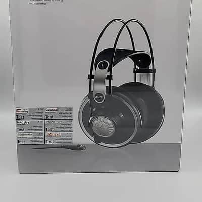 AKG K702 Varimotion Open-Back Studio Headphones 2010s - Black image 2