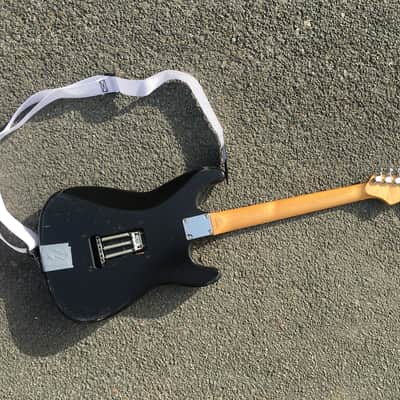 Kurt Cobain Vandalism Strat Nirvana Squier 1998 Left handed Guitar Road Worn stratocaster Seymour tb image 8
