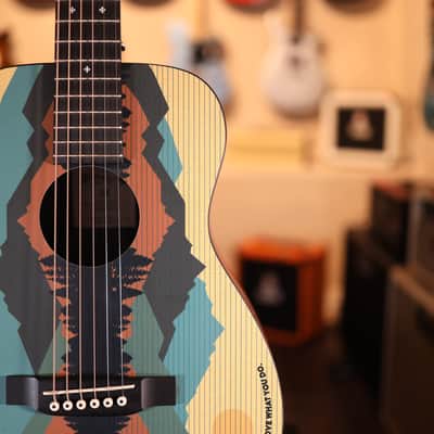 Martin LX1 Little Martin Acoustic Guitar - "Life is Good" 7175 image 4