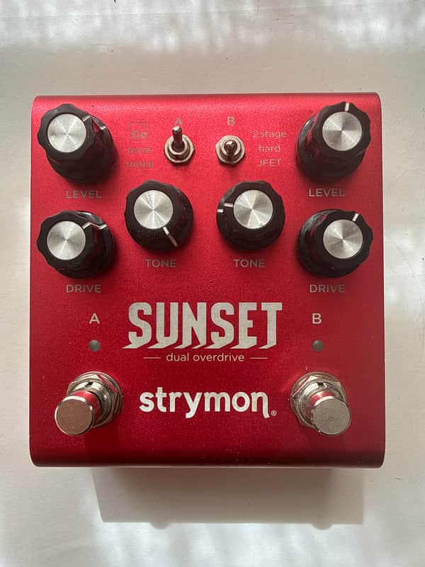 Strymon Sunset Dual Overdrive 2017 - Present - Red image 1