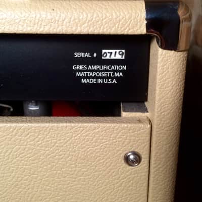 Gries 5 Amplifier Hand Wired 5 Watt Gries 5 Amp ? Blond Tolex image 5