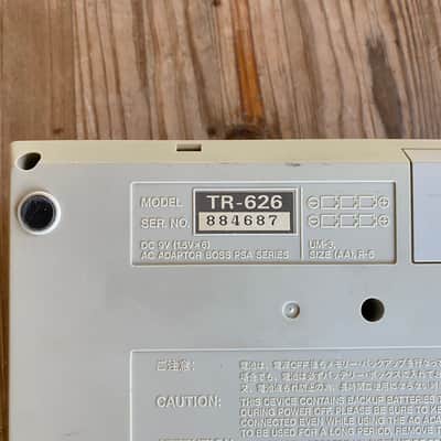 Roland TR-626 Rhythm Composer 1980s - White image 4
