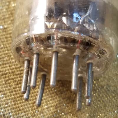 Amperex 6DJ8 AT1000 Weak Vacuum Tube Heerlen D Getter GA0 GA2 Bugle Boy T2 ECC88 dual triode 1959 image 14