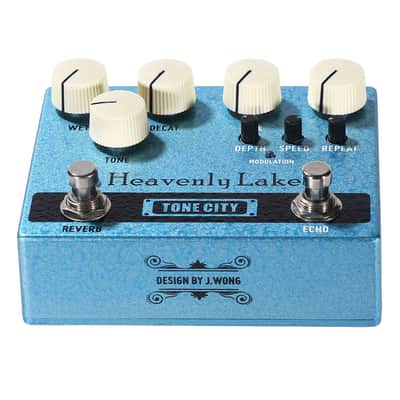 Tone City Heavenly Lake TC-TD40 Delay and Reverb Guitar Effect Pedal image 3