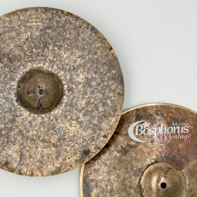 Bosphorus 14" Master Vintage Series Hi-Hat Cymbals image 6