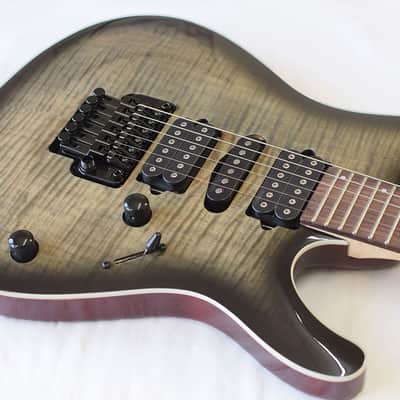Ibanez KIKO10BP-TGB Kiko Loureiro Trans Grey image 10