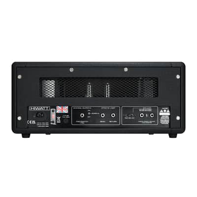 Hiwatt T-Series SUPER-HI 33 30-Watt Hi-Gain Tube Amp Head - Black - Open Box image 3