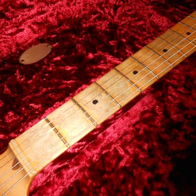 Fender Road Worn 50's Stratocaster 2012 - Custom Shop Josefina Tomatillo hybrid build w/ CS case2-Tone Sunburst image 9