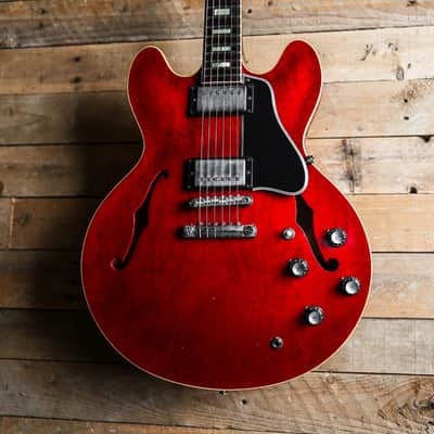 2022 Gibson Murphy Lab 1964 ES-335 Ultra Light Aged In Cherry image 1