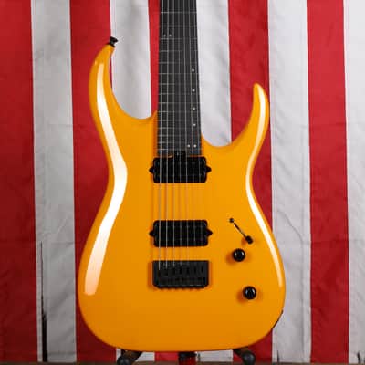 Jackson Pro Plus Series Misha Mansoor Signature Juggernaut HT7 - Signal Yellow image 1