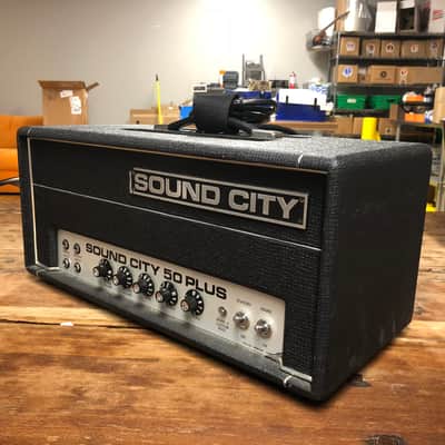 Sound City B50 50 Plus 1970s Black / Silver image 3