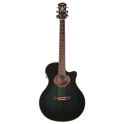 Yamaha APX-4A Electro Acoustic Guitar, Oriental Blue Burst with
