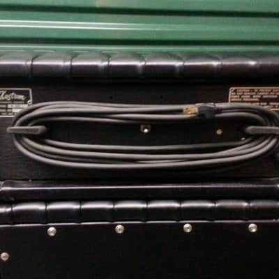 Kustom K 100 Guitar Bass Amp & 2-12" CTS Bottom Amplifier Black image 3