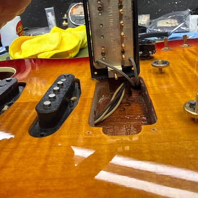 1986 Gibson US-1 Super Strat Electric Guitar Flamed Sunburst + OHSC image 24