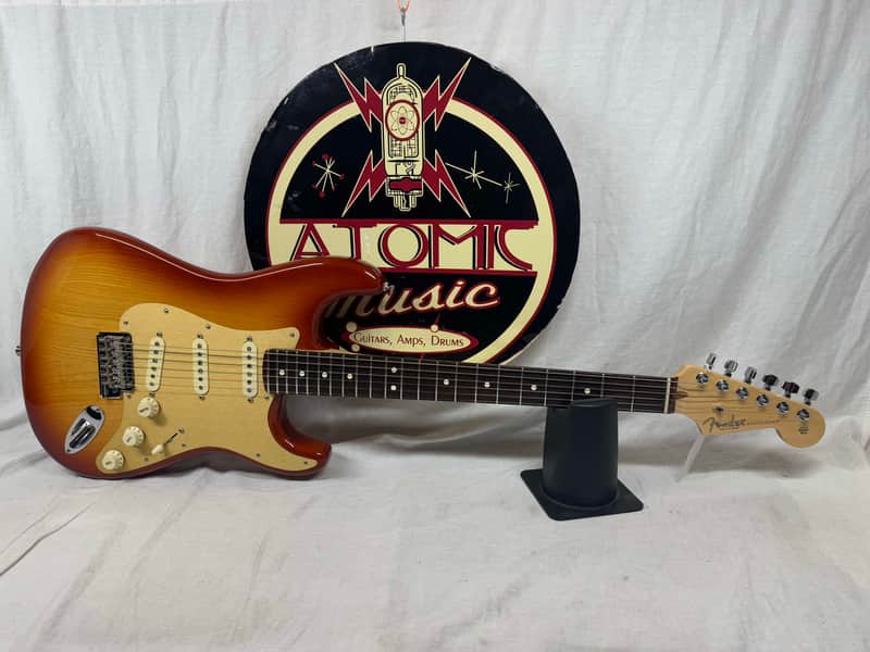 Fender Parts Stratocaster - American Professional HSS Shawbucker neck on American Standard Ash body Guitar 2019 - Sienna Sunburst / Rosewood fingerboard image 1