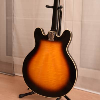 Höfner 4572 Verythin – 1969 German Vintage Thinline Archtop Guitar / Gitarre image 16