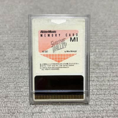 Korg KV-092  Synthe Valley - M1 Memory card