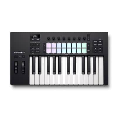 NOVATION [Semi-Annual Sale] Launchkey 25 Mk4 (Novation) (25-Key USB/MIDI Controller) [Free Novation PLAY Software Download Included] [Includes Steinberg Cubase LE 14!]