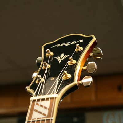 Aria Pro II FA-70 Jazz Hollowbody Archtop in 3 Color Sunburst image 5