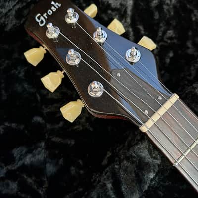 Don Grosh Set Neck - Flame Top with Brazilian Rosewood Fretboard Excellent Conditon image 3
