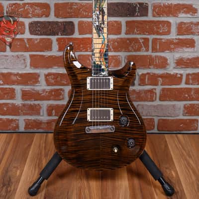PRS 40th Anniversary Dragon Limited Private Stock Curly Maple Top Burnt Chestnut 2024 w/OHSC image 1