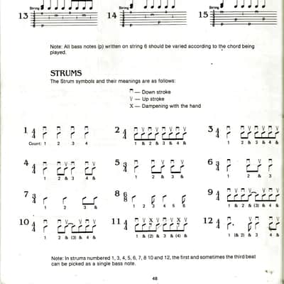 Easy Guitar CHRISTMAS TIME Songbook arranged by Will Schmid Playing Guide Pick and Strums image 5