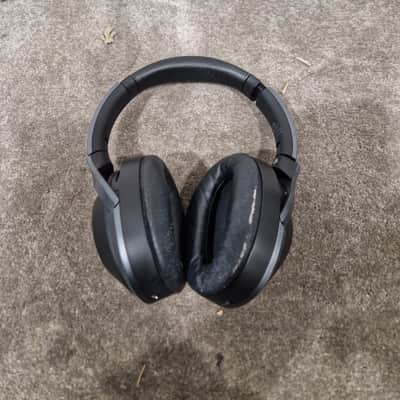 Sony WH-1000XM2 - Noise Cancelling Headphones - Black - Excellent w/ Soft Case & Cables image 6