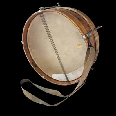 Thumb Rod Maple/Mahogany 12" Snare Drum Calf Heads Restored & Working image 11