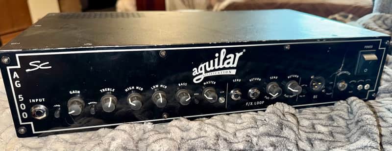 Aguilar AG 500 500-Watt Bass Amp Head 2004 - 2016 - Black