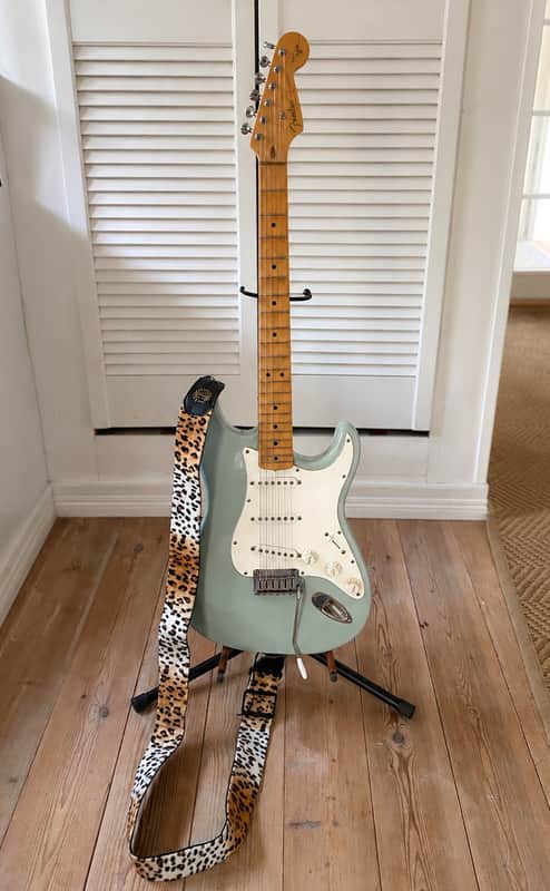 Fender Yngwie Malmsteen US Signature Stratocaster with Maple Fretboard 1988 - Sonic Blue image 1
