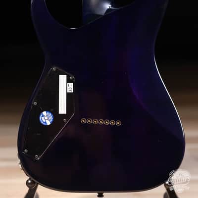ESP E-II M-II 7 NT Bare Knuckle 7-String Guitar w/ Case – Purple Natural Fade image 8