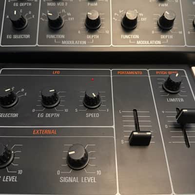 Yamaha CS-30 Monophonic Synthesizer 1977 - 1980 - Black image 7