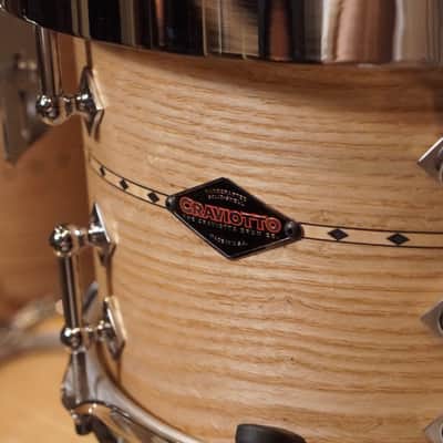 Craviotto 12/14/18/5.5x14" Ash Drum Set - 2015 image 6