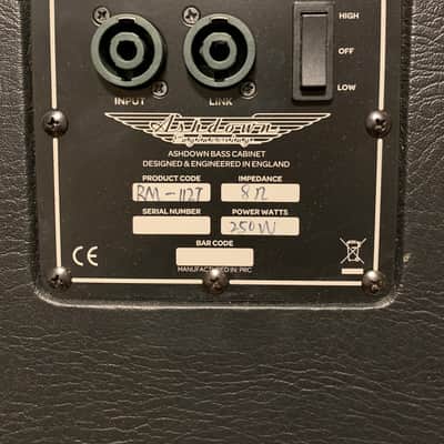 Ashdown RM C112T 500 EVO Rootmaster 500W 1x12 Bass Cab image 5