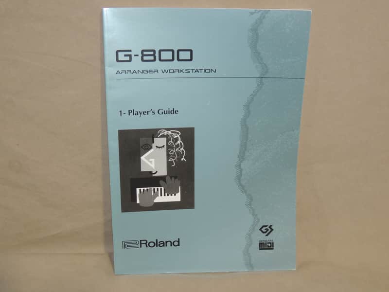 Roland G-800 Owners Manual [Three Wave Music] image 1