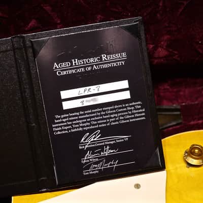 2009 Tom Murphy Aged Gibson Custom Shop 1958 Reissue R8 Lemon Burst with Madagascar rosewood. image 16