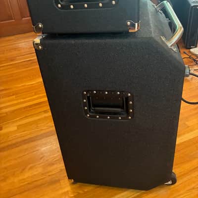 Ampeg Ampeg SVT Classic Tube Head + SVT-410HLF Classic Cabinet 2007 - Black - Mint image 4
