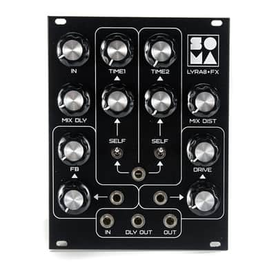 Soma Laboratory Lyra-8 FX Eurorack Effect Processor Module (Black) image 1