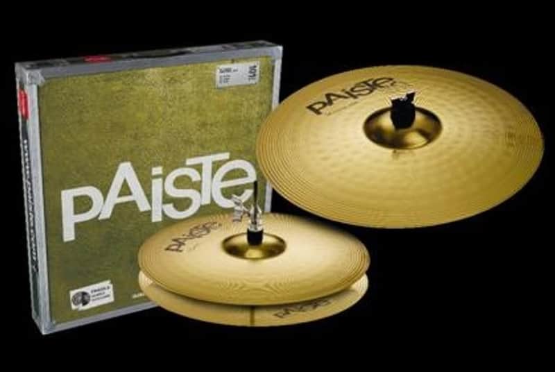 Paiste 101 Brass Essential 14" Hat 18"Crash / Ride Box Set imagen 1