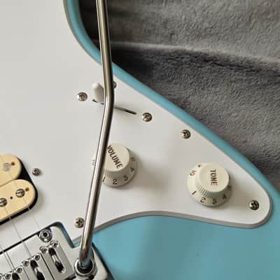 2021 Jackson MJ Series Misha Mansoor Signature So-Cal 2PT Electric Guitar - Daphne Blue + Jackson Case image 7