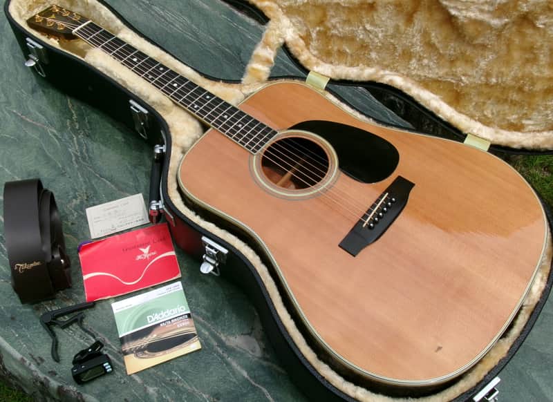 1977 Yairi DY-35 Hand Crafted All Solid Guitar+Deluxe Hard Case and lots of extras image 1