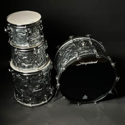 Slingerland Black Diamond Pearl (1970s) Vintage Drum Set image 2