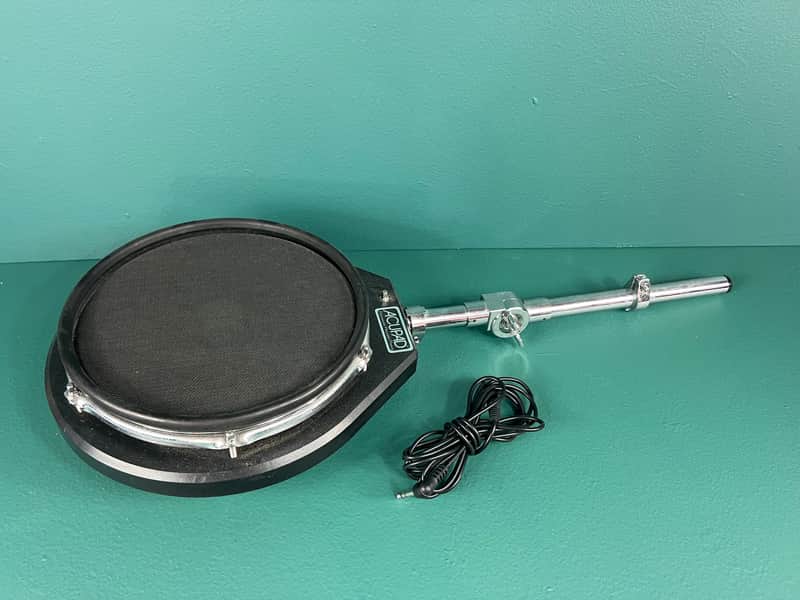 Hart Dynamics Acupad 10” tom mesh head electronic drum pad + stand mount + cable #2 image 1