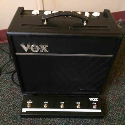 Vox VT-40+ 2012 Balck. One owner. Me. I purchased this amp and the VFS5 Vox Footswitch new in 2012. image 1