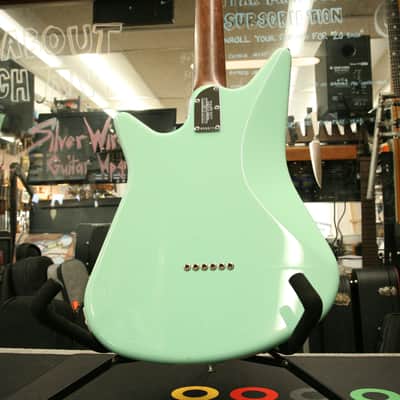 Ernie Ball Music Man Albert Lee HH Hardtail - 2010 - Mint Green - w/ EBMM Case and Case Candy image 9
