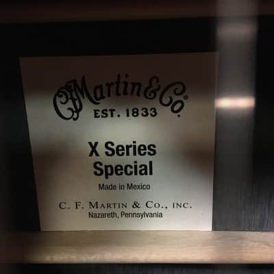 Martin X Series Special Natural Used image 6
