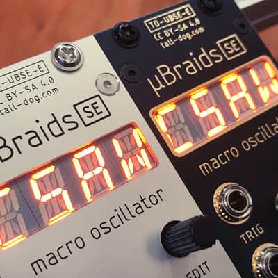Tall Dog µBraids SE (uBraids, microBraids) Eurorack [Rev F, Silver] image 2