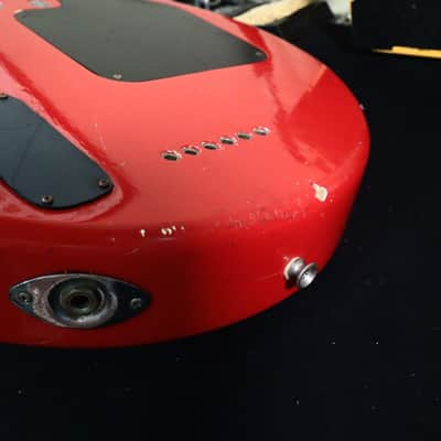 Aria Goal-iii Soccer Ball Red Electric "Football" Built In Speaker Guitar image 20
