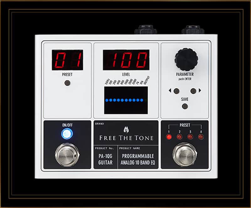 Free The Tone PA10QG Programmable 10-Band Analog Guitar EQ | Reverb