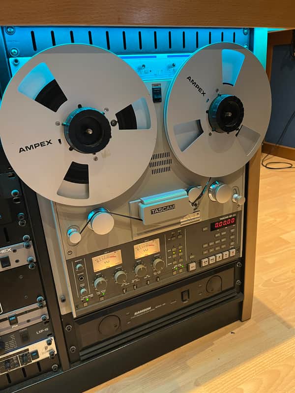 TASCAM BR-20 1/4" 2-Track Reel to Reel Tape Recorder 1990s - Grey image 1
